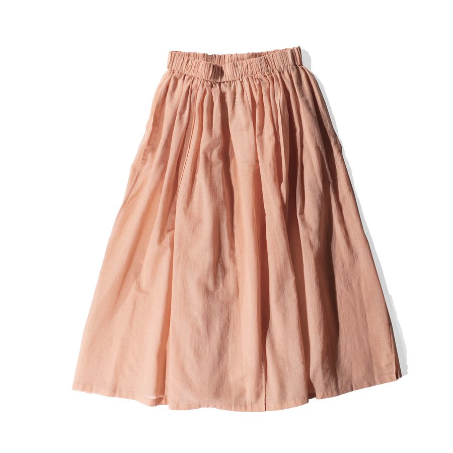 Anntian Wide Skirt in Light Rose