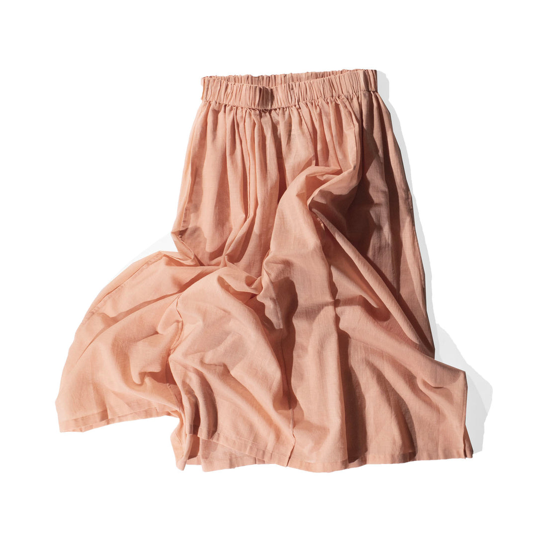Anntian Wide Skirt in Light Rose