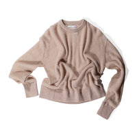 Apiece Apart Softest Tissue Weight Sweater in Sand