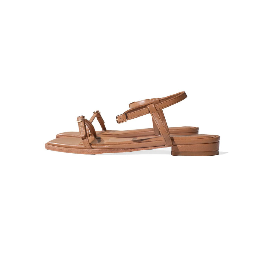 Beatrice Valenzuela Antigua Sandal in Tobacco