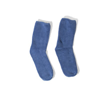 Baserange Buckle Overankle Socks in Helm Blue