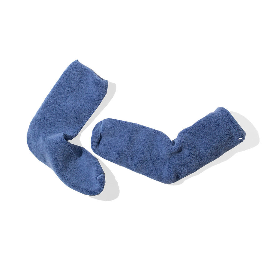 Baserange Buckle Overankle Socks in Helm Blue