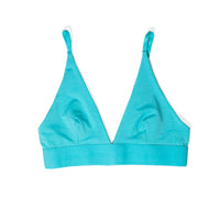 Baserange Triangle Bra in Charles Turquoise