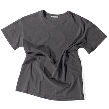 Black Crane Regular Short Sleeve Tee in Slate