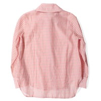 Caron Callahan Cooper Shirt in Pink Hop Gingham