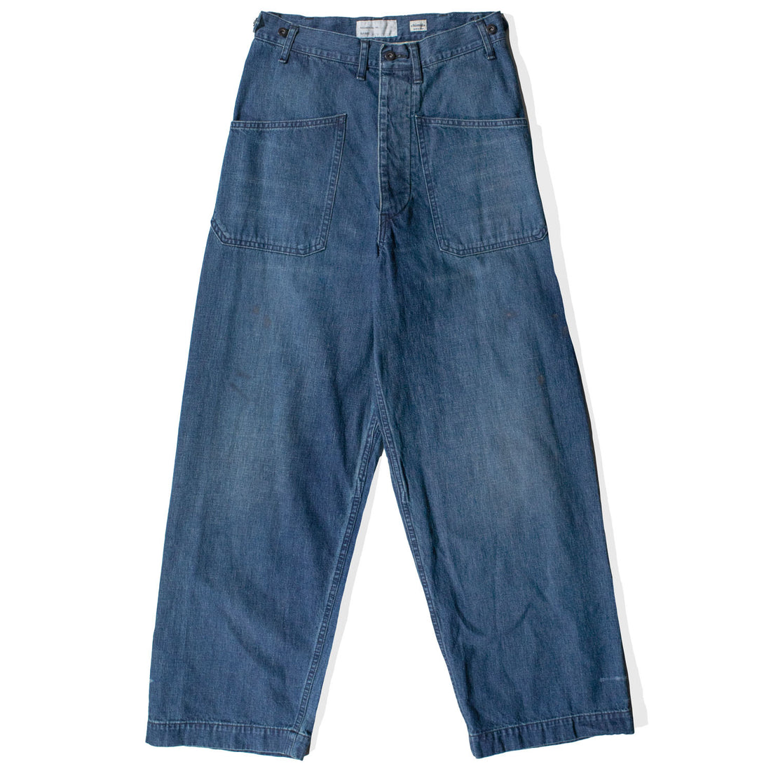 Chimala Denim Deck Trousers in Indigo