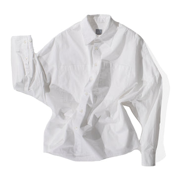 Grei Oversized IO Shirt in White