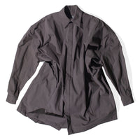 Grei Painter Shirt Jacket in Charcoal