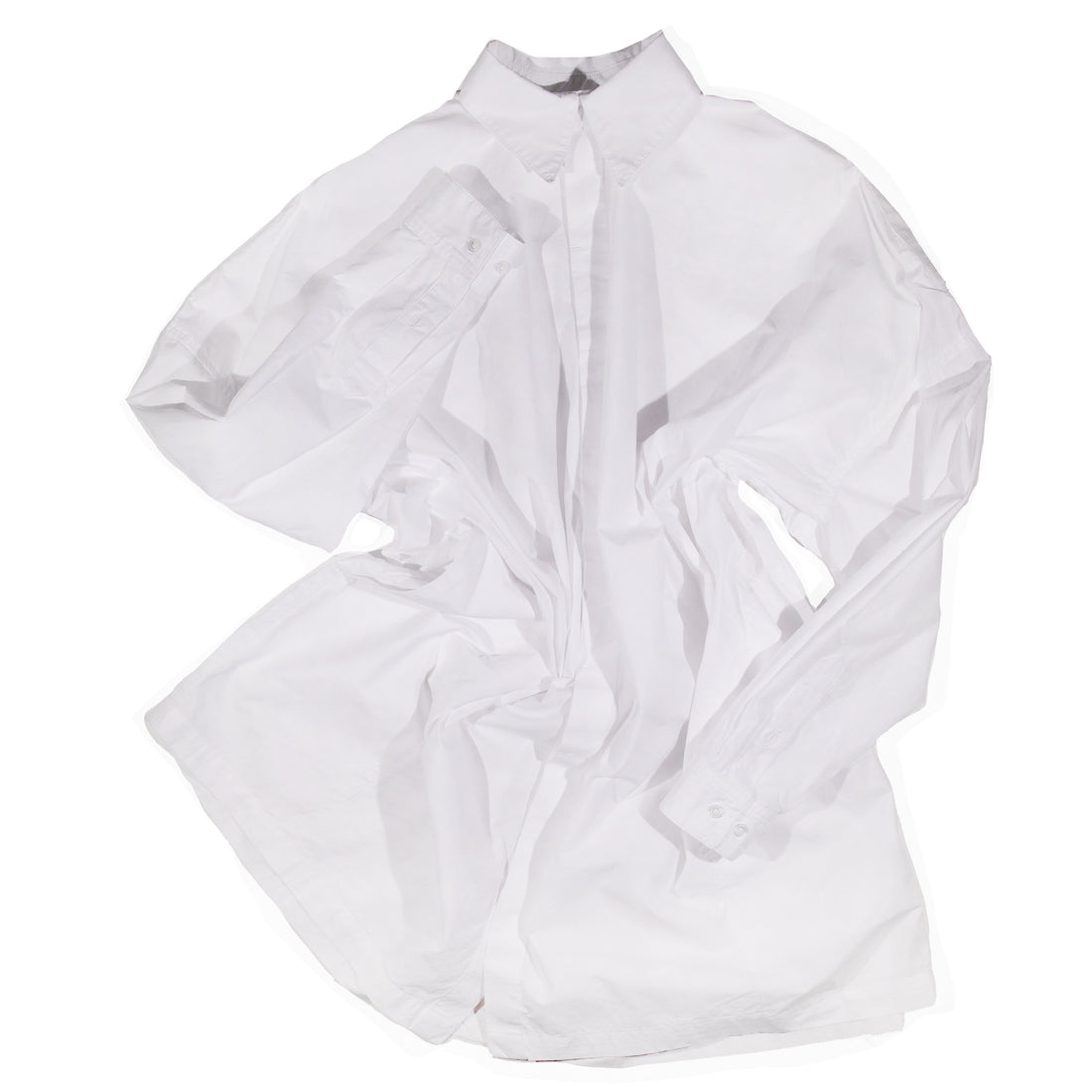 Grei Painter Shirt in White