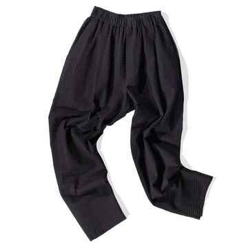 Grei Pleated Cruiser Pant in Black