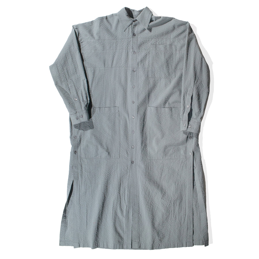 Grei Relaxed Kaftan Shirt in Sage Green