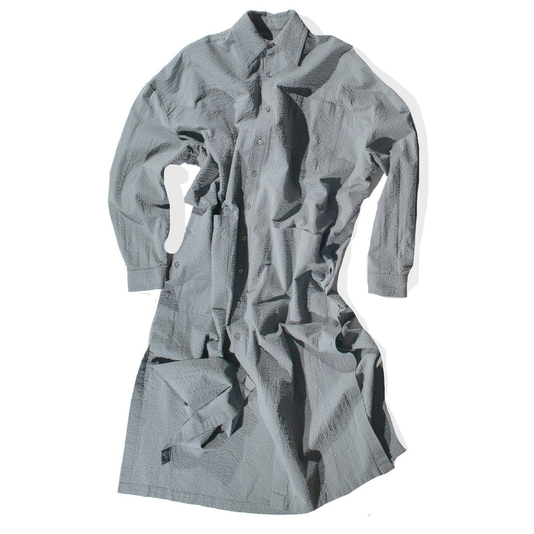 Grei Relaxed Kaftan Shirt in Sage Green