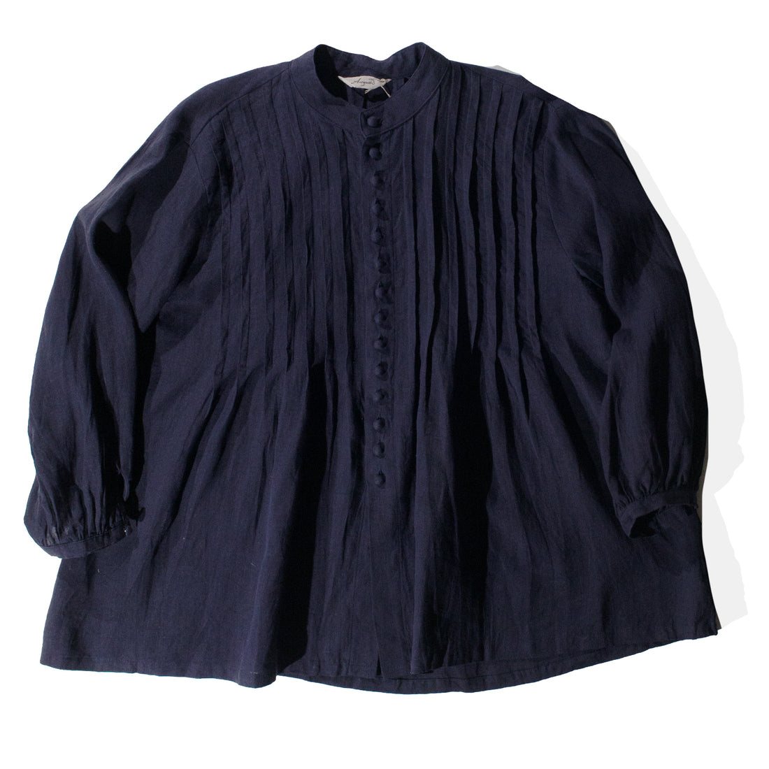 Ichi Antiquités French Linen Shirt in Navy