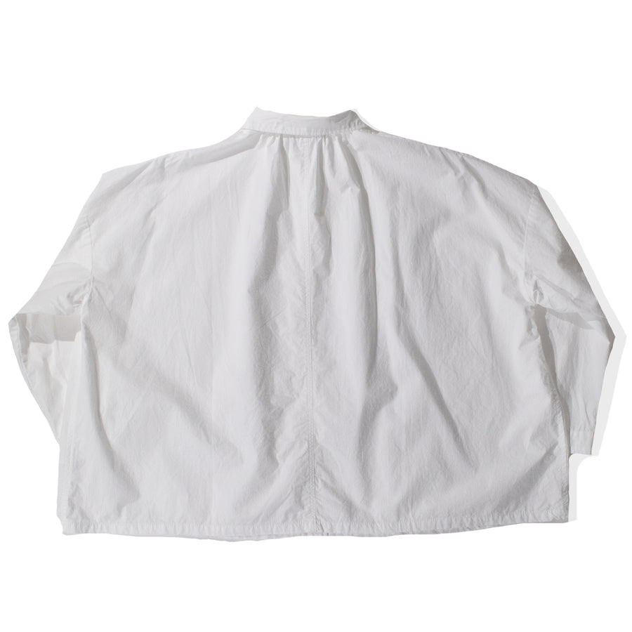 Ichi Antiquités Ohmi Typewriter Shirt in White