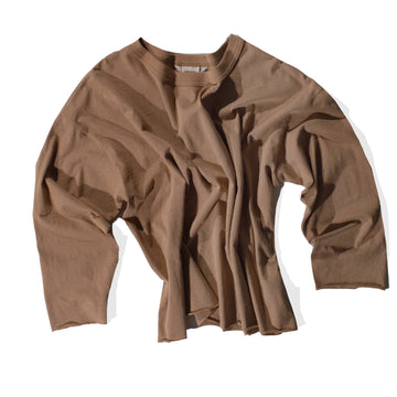 Ichi Antiquités Undyed Pullover in Camel