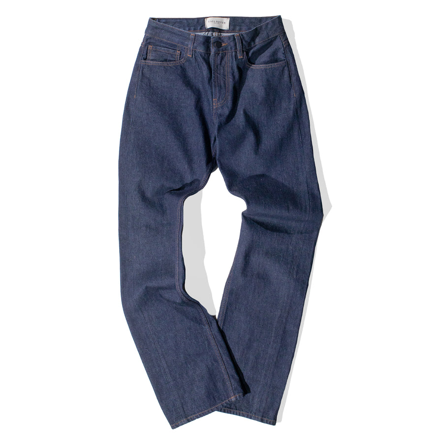 Kallmeyer Adina Low-Rise Jean in Raw Enzyme