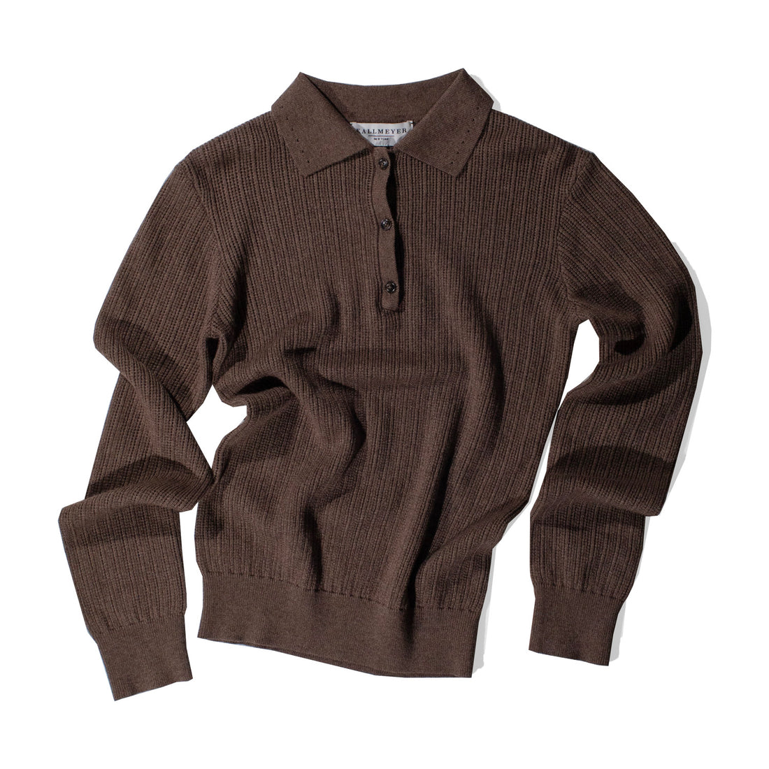 Kallmeyer Aubrey Cashmere Polo in Elm