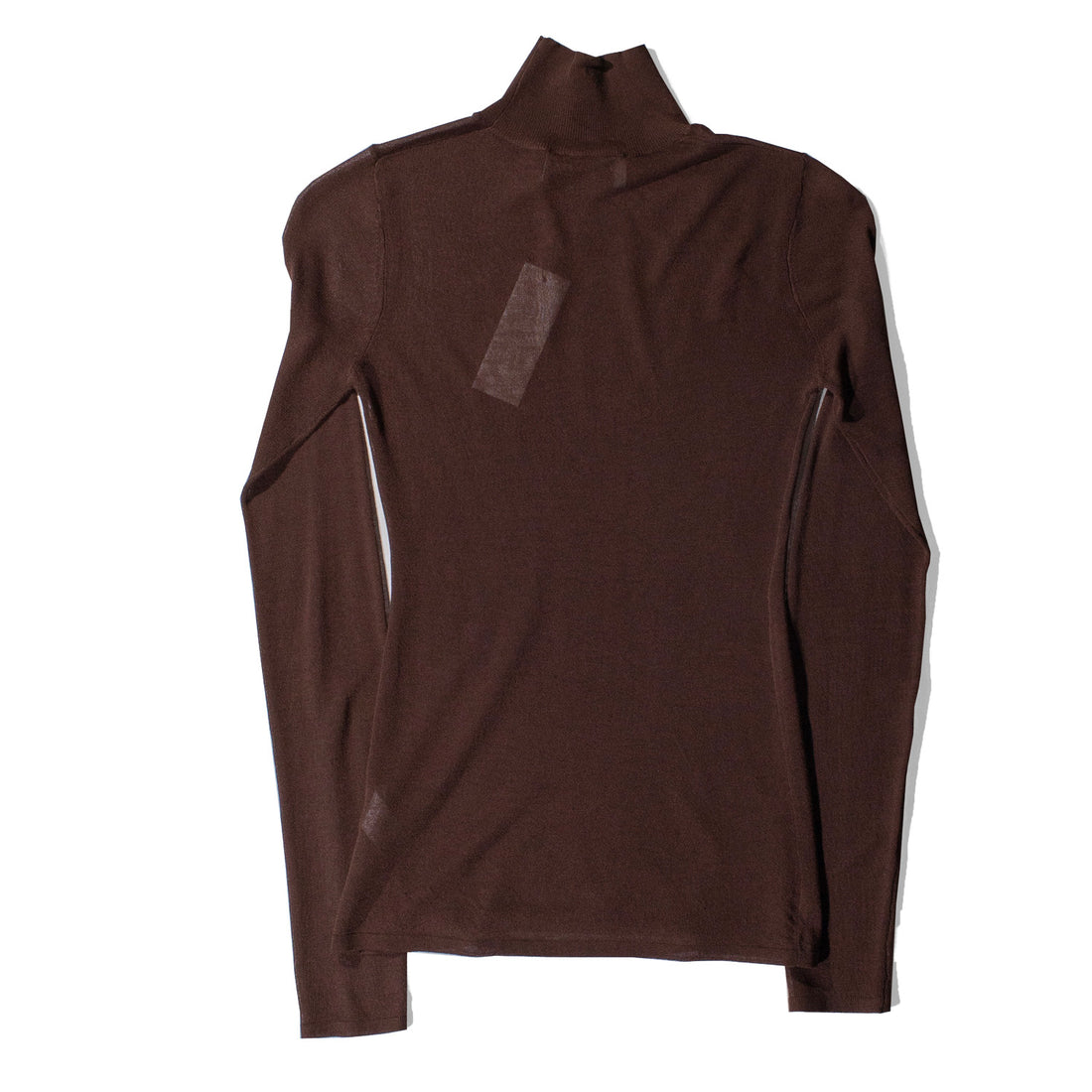 Kallmeyer Lyra Sheer Turtleneck in Russet