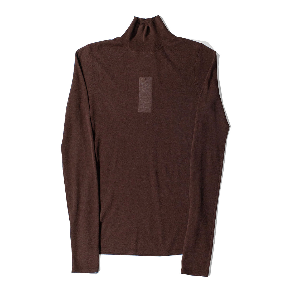 Kallmeyer Lyra Sheer Turtleneck in Russet