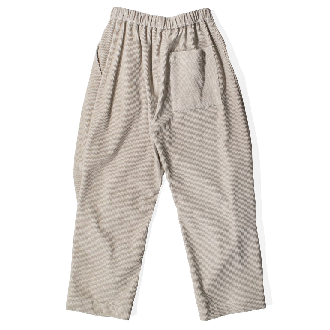 KasMaria Elastic Waist Pant in Heather Cotton