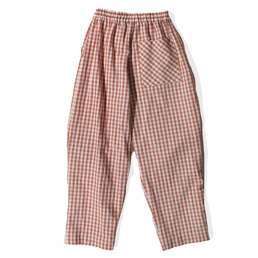 KasMaria Patch Pocket Pants in Gingham