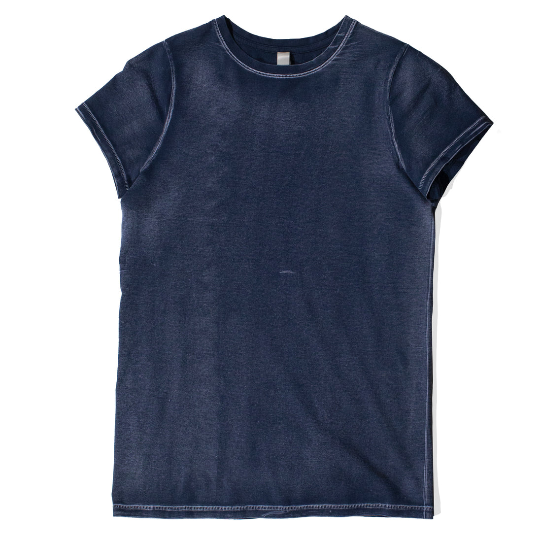 Lauren Manoogian Bias Baby Tee in Indigo