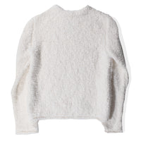 Lauren Manoogian Boucle Crewneck in White