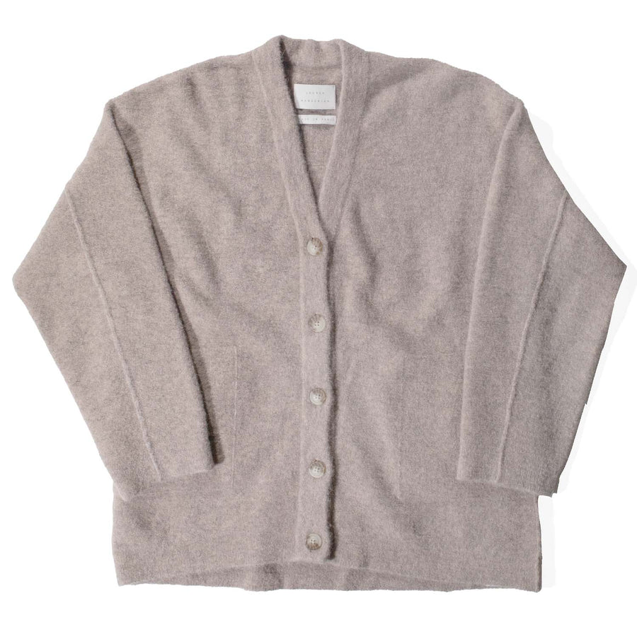 Lauren Manoogian Fleece Cardigan in Moth