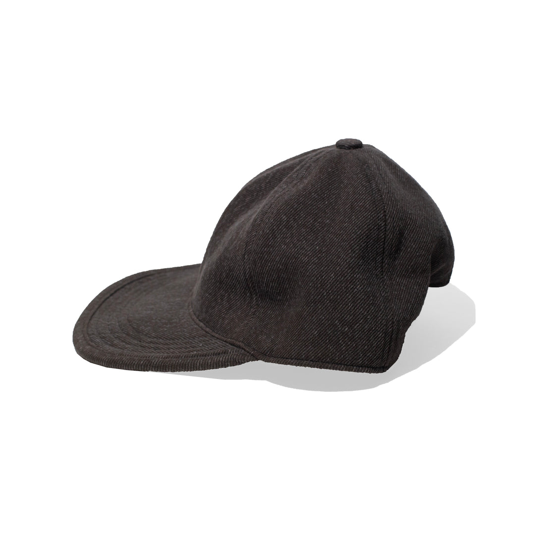 Lauren Manoogian Twill Soft Cap in Washed Black