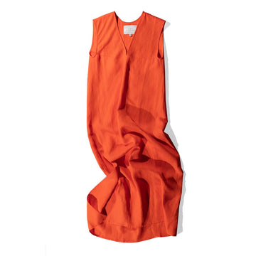 Studio Nicholson Lise Dress in Clementine