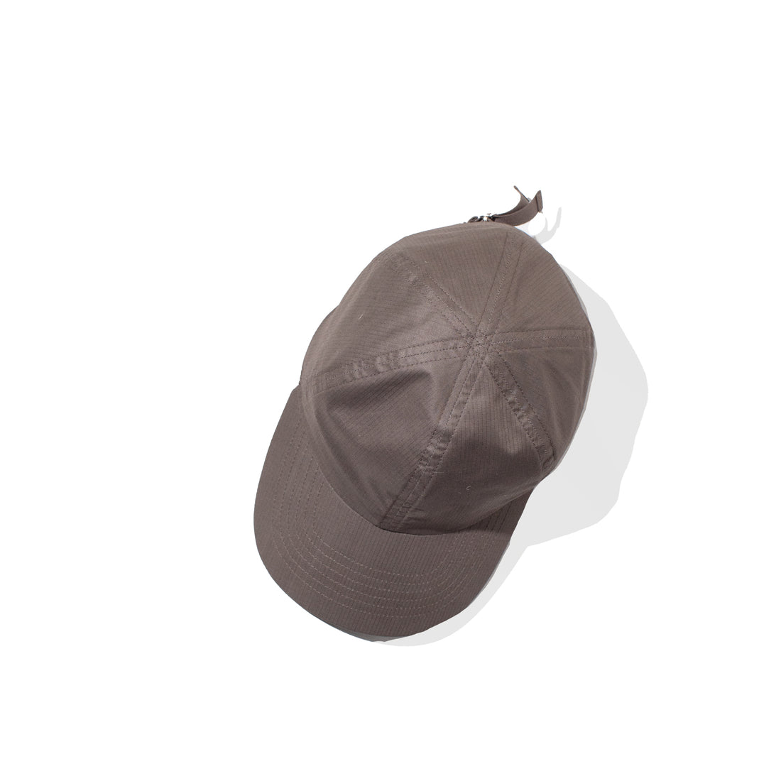 Mature Ha Ripstop Cap in Ash Brown x Silver