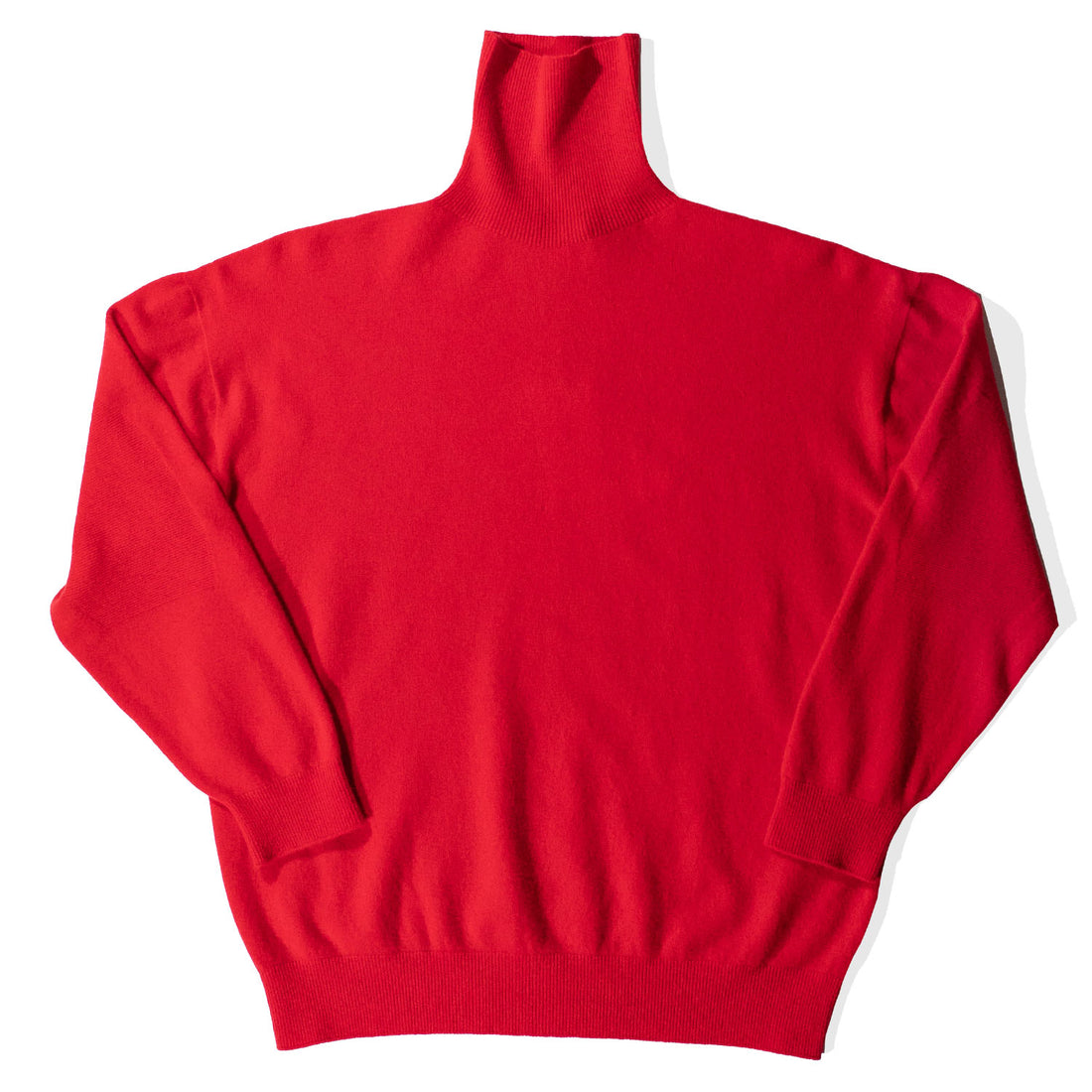 Nicholson & Nicholson Polly Knit Turtleneck in Red