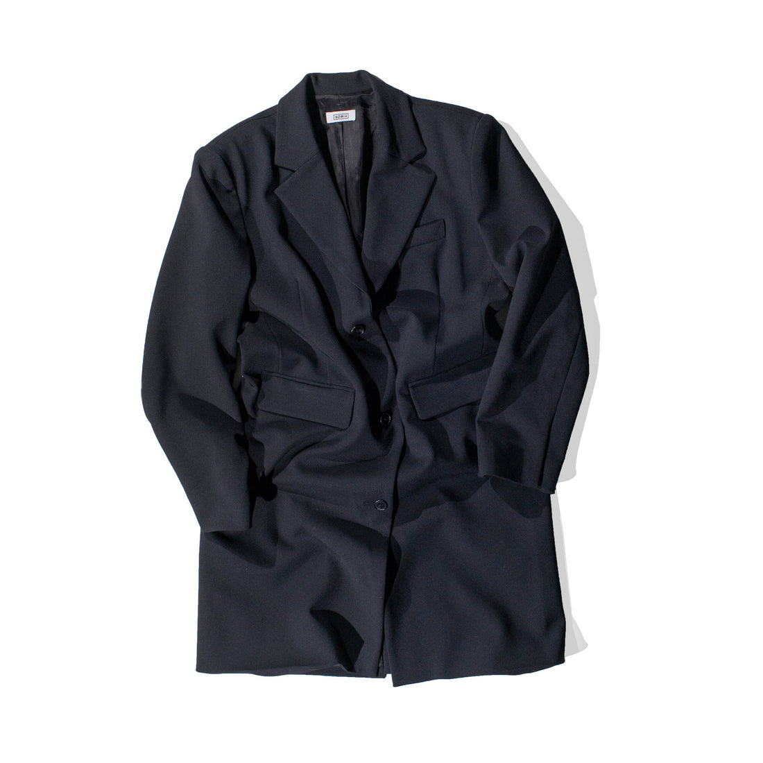 Nomia Oversize Overcoat in Black