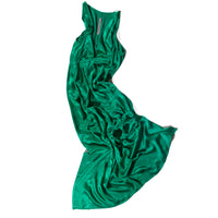 Raquel Allegra Aziza Maxi Dress in Kelly Green
