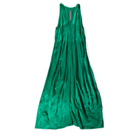 Raquel Allegra Aziza Maxi Dress in Kelly Green