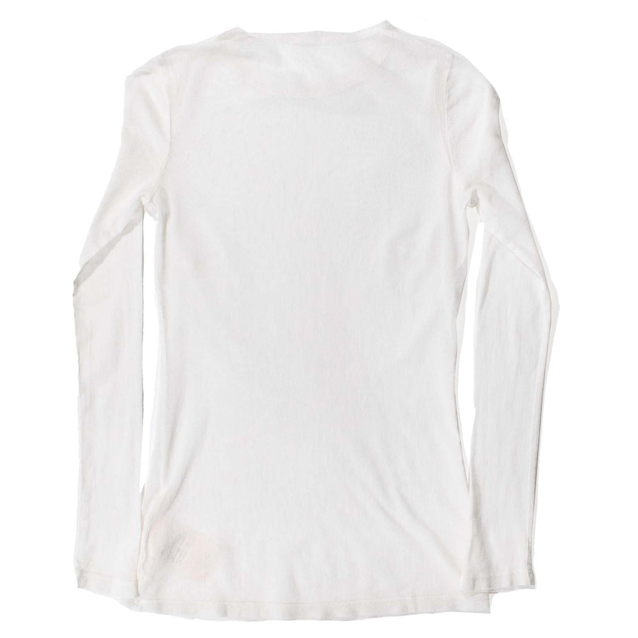 Raquel Allegra Liza Tee in Dirty White