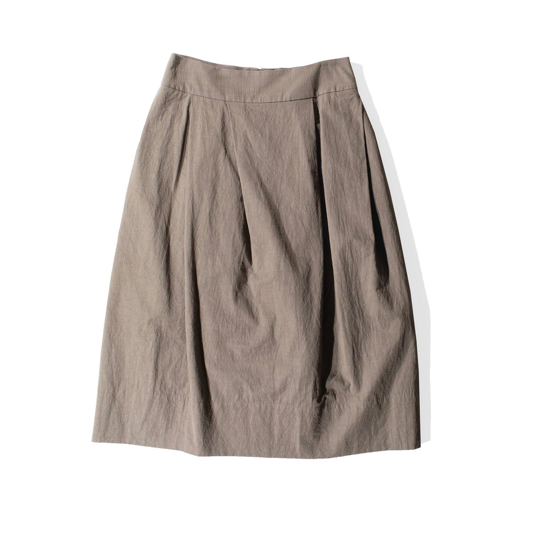 Sayaka Davis Barrel Skirt in Moss Grey