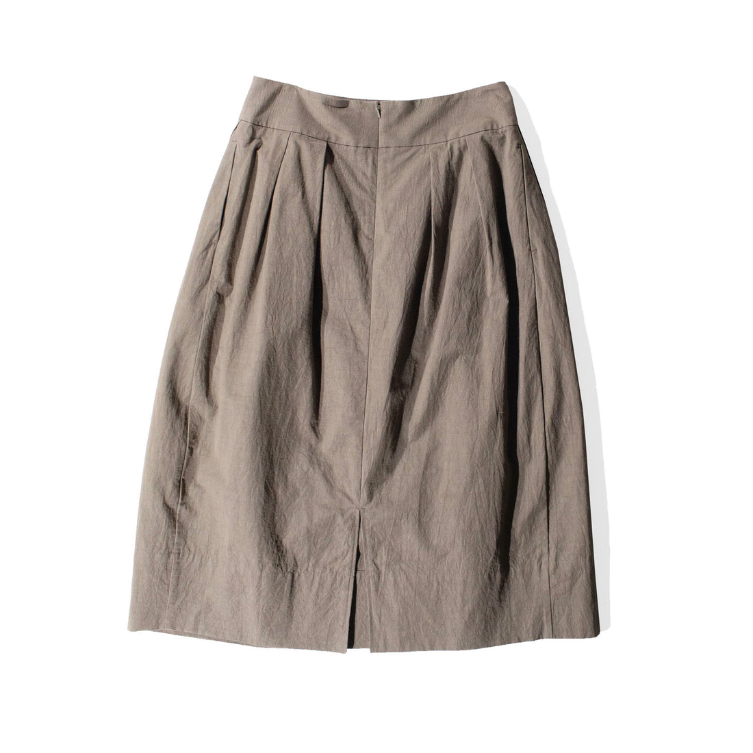 Sayaka Davis Barrel Skirt in Moss Grey