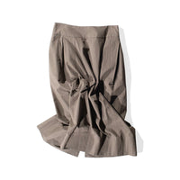 Sayaka Davis Barrel Skirt in Moss Grey