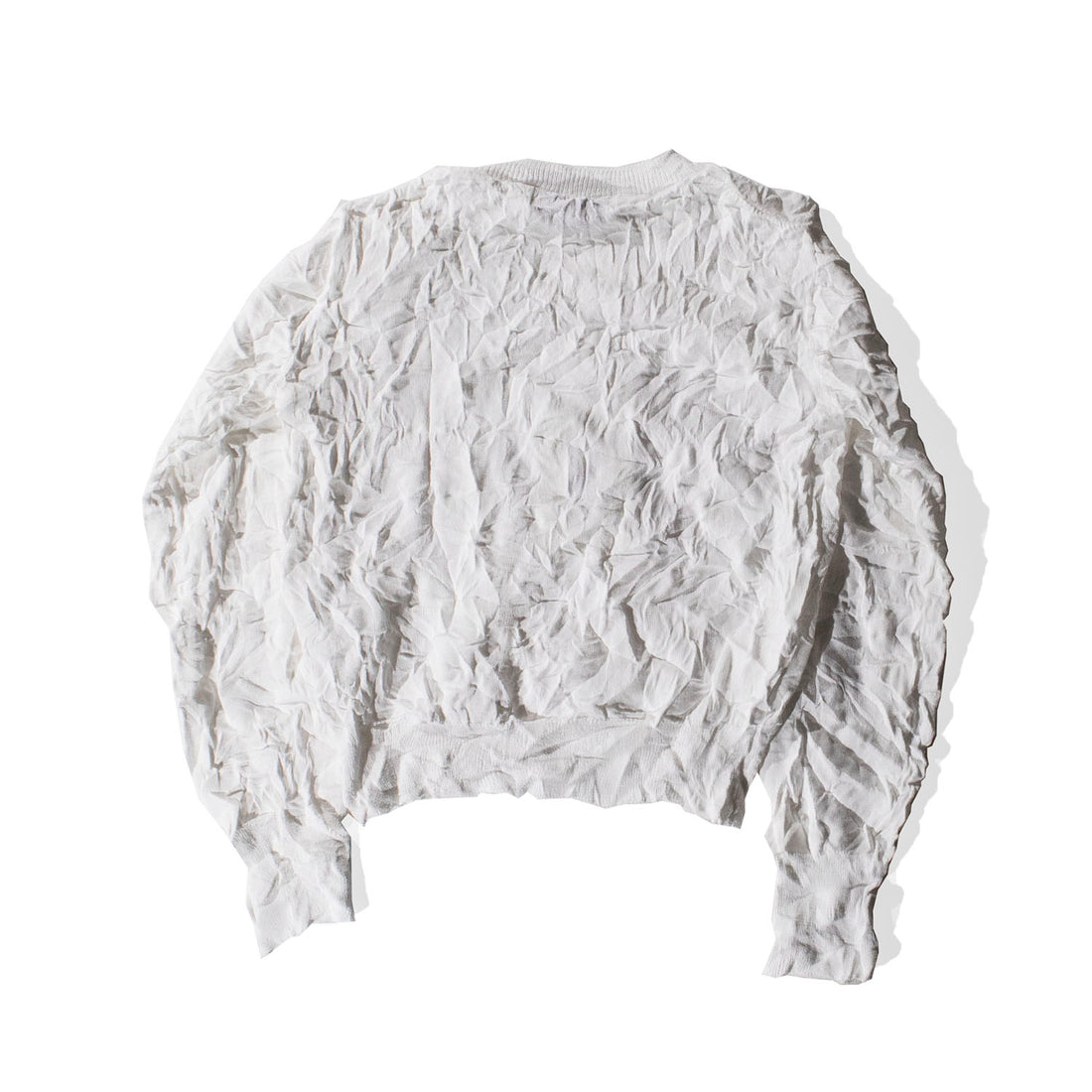 Sayaka Davis Crinkled Pullover in White