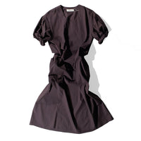 Sayaka Davis U-Neck Dress in Chocolate