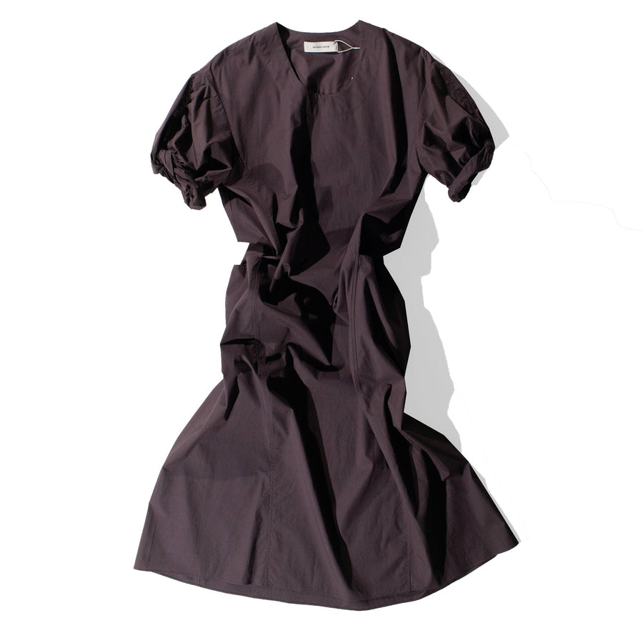 Sayaka Davis U-Neck Dress in Chocolate