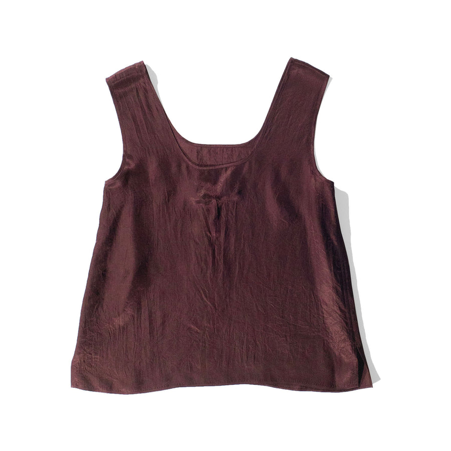 Sayaka Davis U-Neck Tank in Sangria