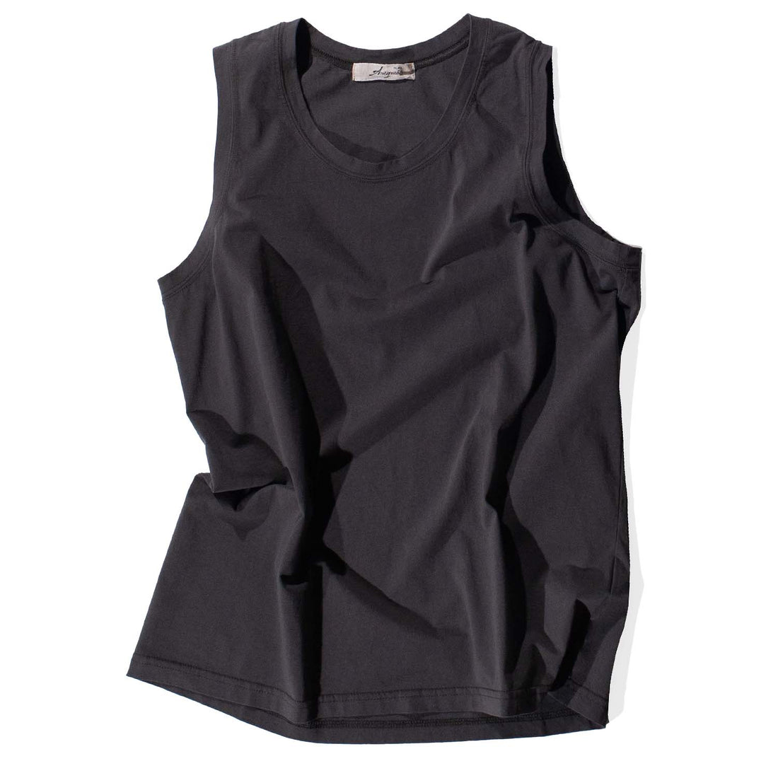 Ichi Antiquités Knit Tank Top in Charcoal