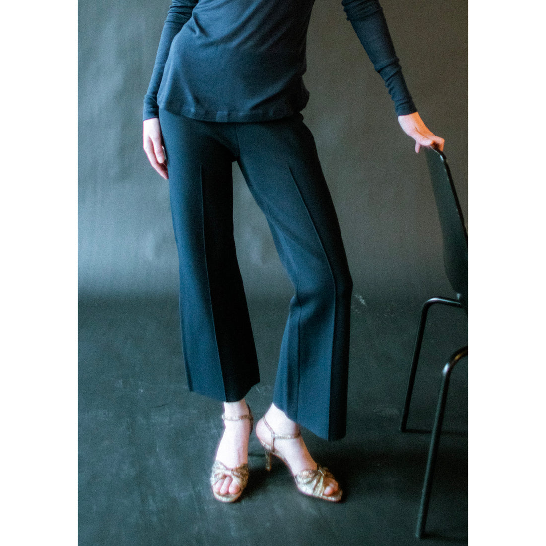 Apiece Apart Rene Pull On Pant in Navy