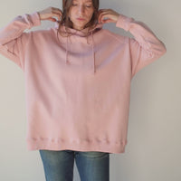 Ichi Antiquités French Terry Hoodie in Pink