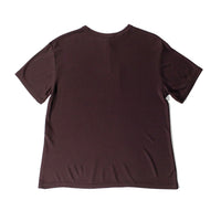 Studio Nicholson Rond T-Shirt in in Chocolate Brown