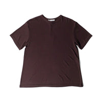 Studio Nicholson Rond T-Shirt in in Chocolate Brown