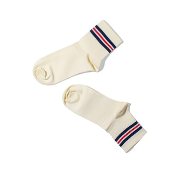 Hansel from Basel Billie Sporty Short Crew in White
