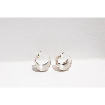 Fay Andrada Koko XS Hoops in Silver